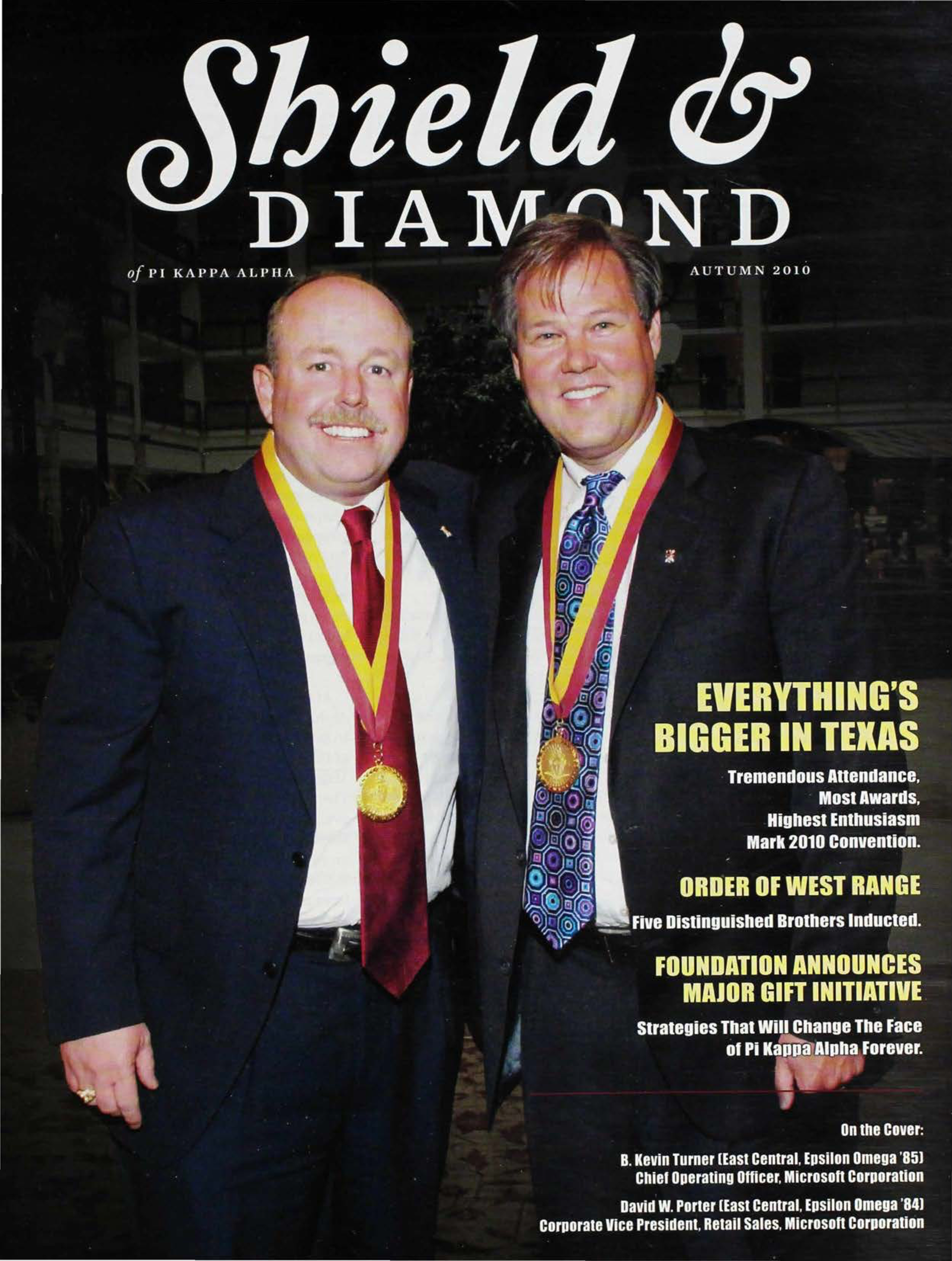 Shield and Diamond, Vol. 121, No. 3, Autumn 2010